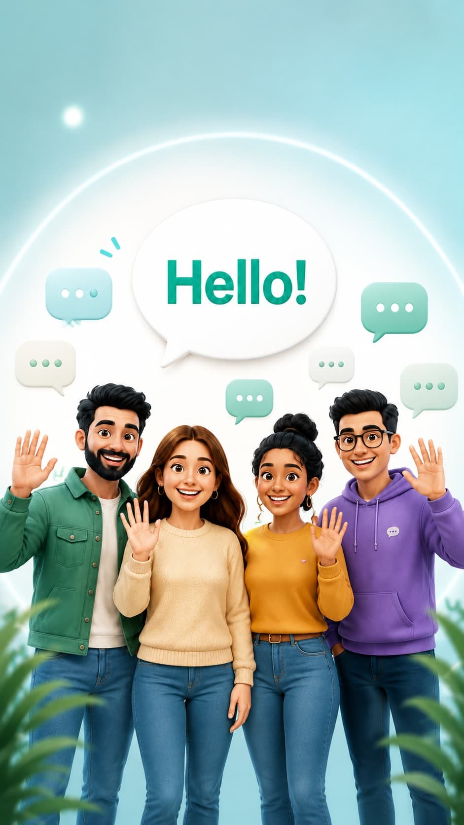 Say hello